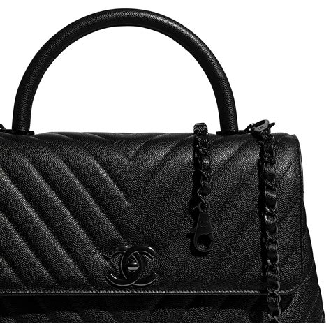 sac a rabat avec poignee chanel|CHANEL Sac cabas à poche à rabat .